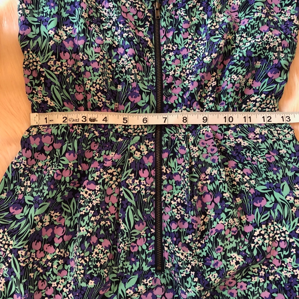 Anlo Floral Zip Dress - Picture 5 of 8